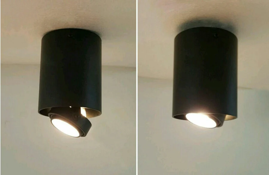 Surface Mount Adjustable Cylinder Downlights (GU10)