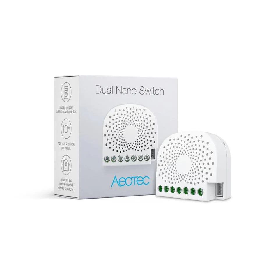 Aeotec Dual Nano Switch