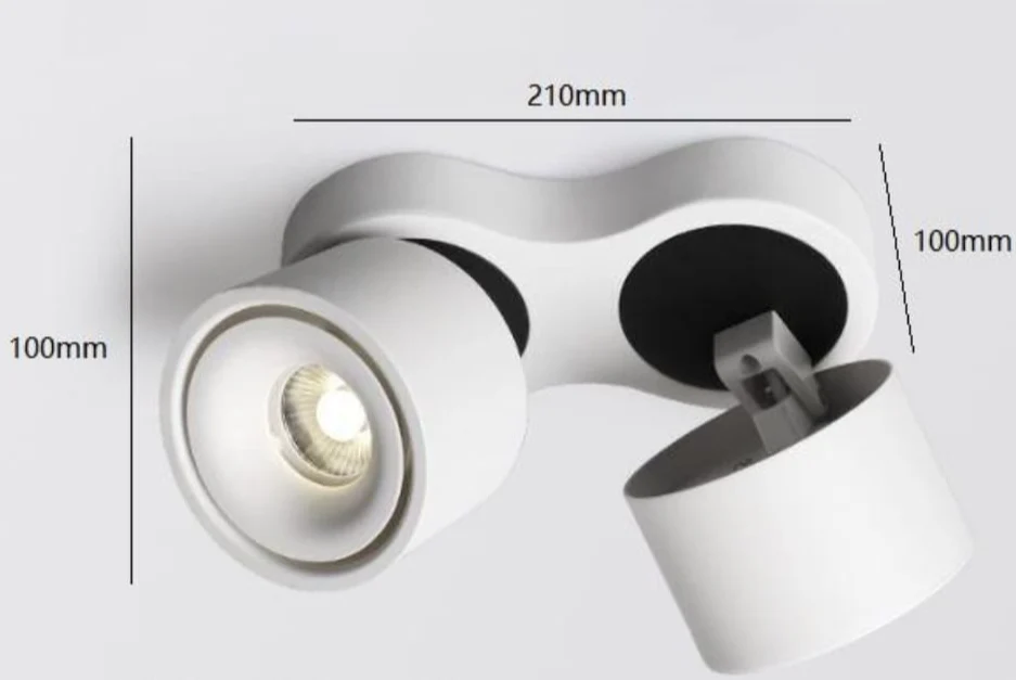Laniber LED HALO Tilt-able (Double) - Image 2