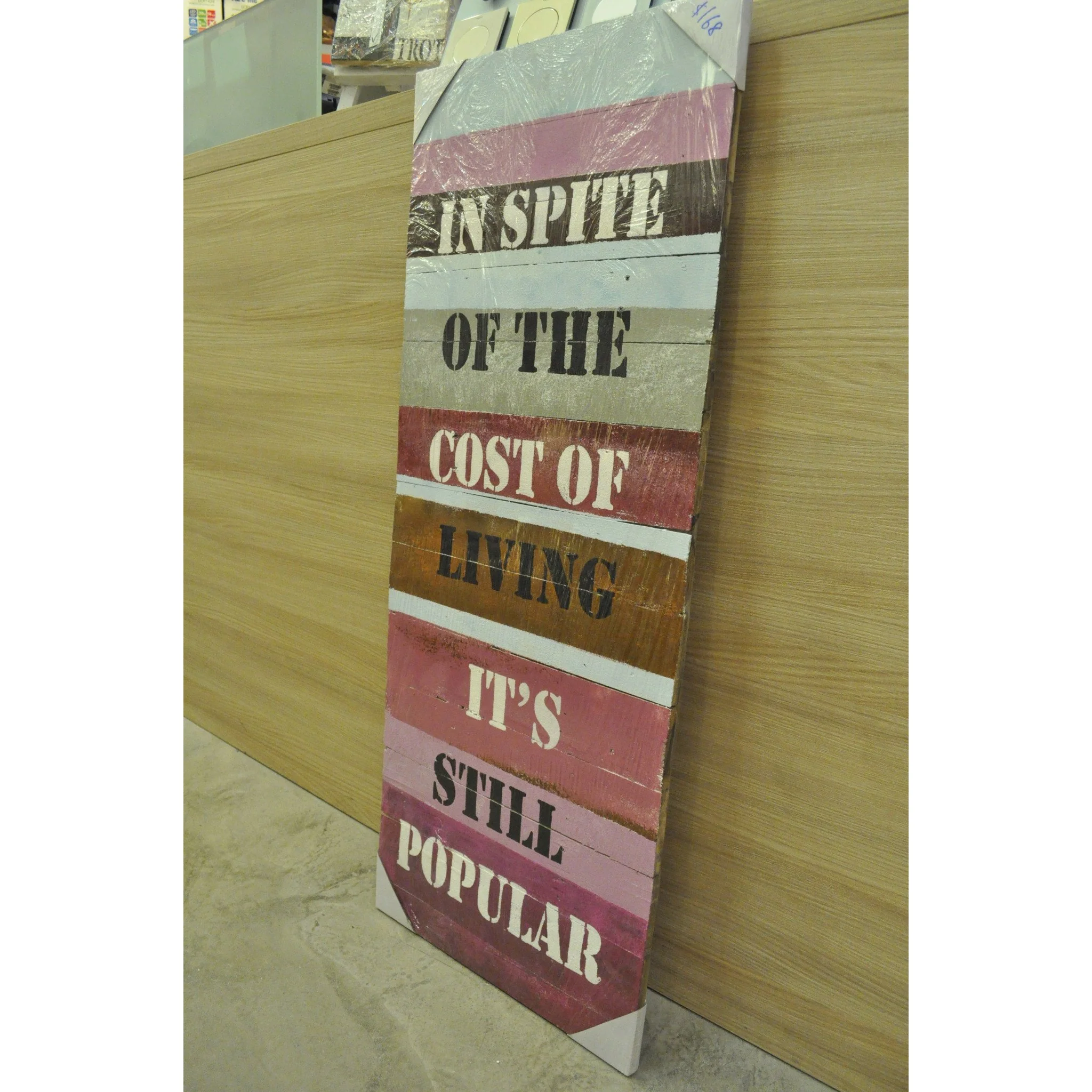 Painted Wood- Cost of Living - Image 2